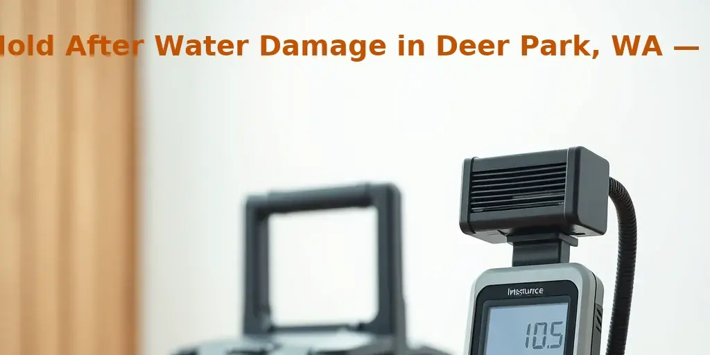 How to Prevent Mold After Water Damage in Deer Park, WA — The 48-Hour Rule