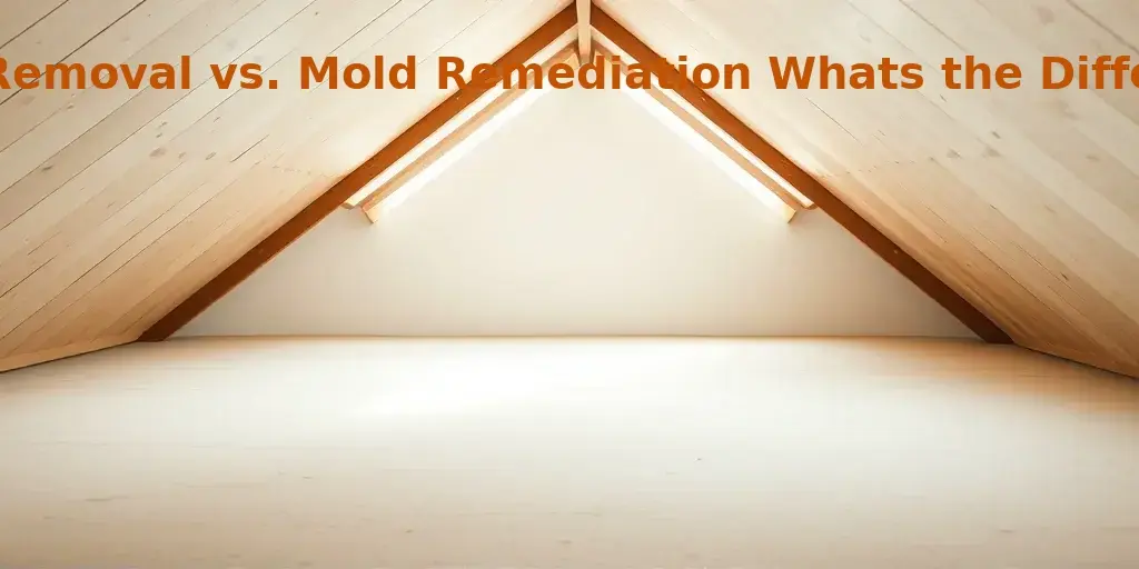 Mold Removal vs. Mold Remediation: What's the Difference?